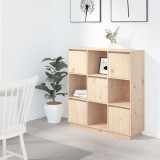 VidaXL Dulap &icirc;nalt, 110,5x35x117 cm, lemn masiv de pin
