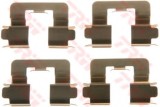 Set accesorii, placute frana TOYOTA COROLLA (CDE12, ZZE12, NDE12, ZDE12) (2001 - 2007) TRW PFK581