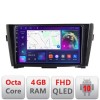 Navigatie Nissan Qashqai B-353 Android Ecran QLED octa core 4+64 carplay android auto KIT-353+EDT-E309V3 CarStore Technology