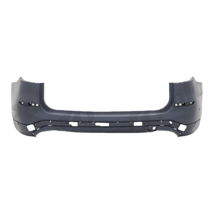 Bara spate BMW X3 (G01), 06.2017-07.2021, grunduit; cu 2 orificii pentru senzorii de asistenta la parcare,