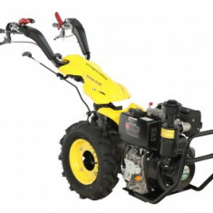 ProGARDEN Campo U12E motocultor multifunctional 12CP, diesel, pornire electrica, 3+2 viteze, reductor - 6960270350257