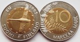 2300 Finlanda 10 Markkaa 1995 European Union membership km 82 UNC, Europa