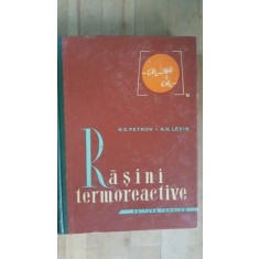 Rasini termoreactive- G.S.Petrov, A.N.Levin