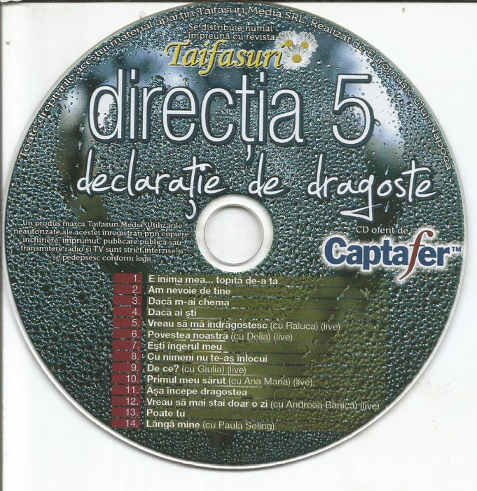(E) CD-DIRECTIA 5-declaratie de dragoste