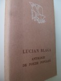 Antologie de poezie populara - Lucian Blaga