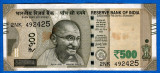 (3) BANCNOTA INDIA - 500 RUPEES 2017, PORTRET MAHATMA GANDHI