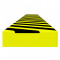 Protecție de colț, galben și negru, 6x2x101,5 cm, PU