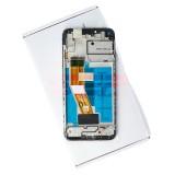 LCD+Touchscreen cu Rama Samsung Galaxy A11 / A115 BLACK Original Service Pack