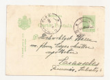 R1 Romania - Carta postala ,Caransebes-Buzias , circulata 1930, Printata