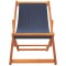Scaune pliante 2 buc. Material textil albastru - 4