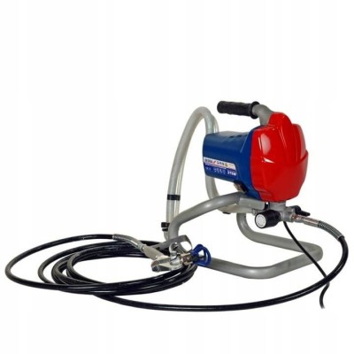 Pulverizator de vopsea, electric, 650 W, 1 L/min, furtun 7.5 m, Dedra foto