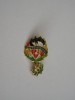 QW9 N 40 - insigna - militar - pompieri - pentru eroii pompieri, America de Nord