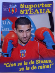 Revista fotbal - &amp;quot;Suporter STEAUA&amp;quot; (Nr.4/2004)-poster Daniel Oprita foto