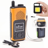 Cumpara ieftin Set Multifunctional APF&reg; &ndash; Difuzor Bluetooth Solar Galben cu Radio FM &amp; Breloc Metalic, cu Lanterna, Magnet si Deschizator de Sticle