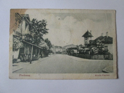 Pucioasa-Strada Fantani,carte postala circulata 1934 foto