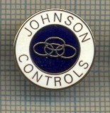 Y 1107 INSIGNA -JOHNSON CONTROLS -PRODUCATOR PIESE AUTO SUA- PENTRU COLECTIONARI