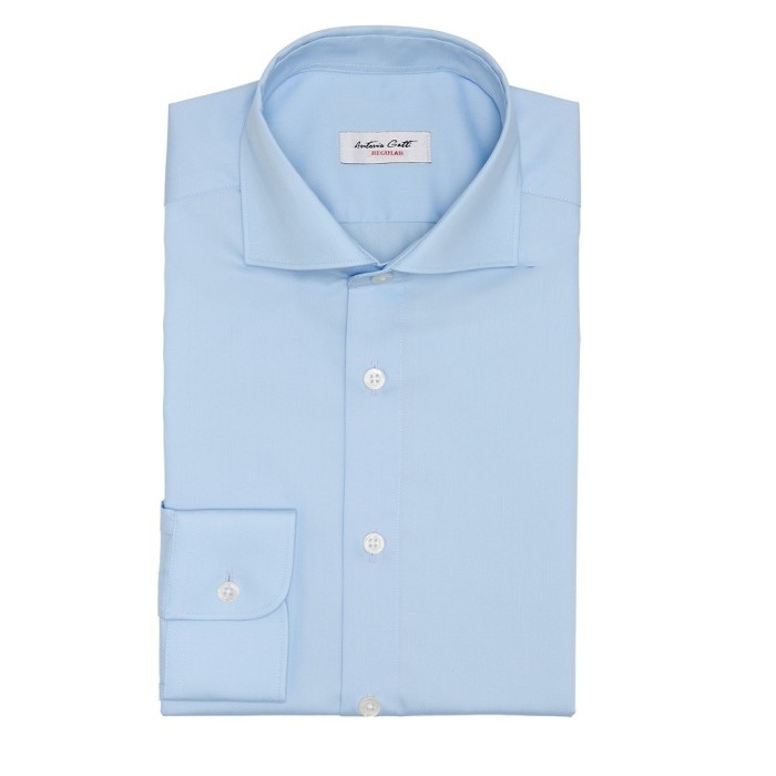 Camasa barbati regular bleu CRE04