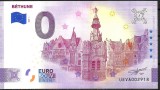 !!! 0 EURO SOUVENIR - FRANTA , BETHUNE , CASTELUL - 2021.1 - UNC