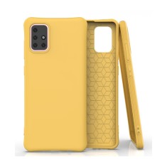 Husa Anti Shock Matt TPU Samsung Galaxy Note 10 Lite, N770, A81 Galbena