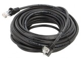 Patch Cord F/UTP 5e Negru 10m Ecranat, Goobay