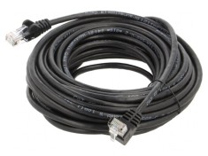 Patch Cord F/UTP 5e Negru 10m Ecranat