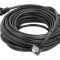 Patch Cord F/UTP 5e Negru 10m Ecranat