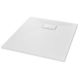 Cumpara ieftin Cadita de dus, alb, 90 x 70 cm, SMC