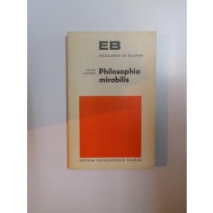 PHILOSOPHIA MIRABILIS-ANTON DUMITRIU 1974