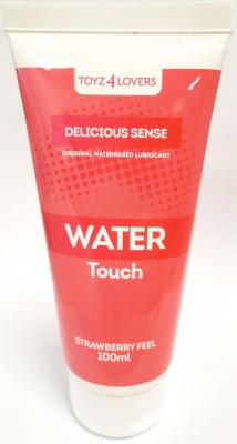 Lubrifiant pe Baza de Apa Water Touch Aroma Capsuni 100 ml foto