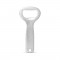 Mini desfacator de bere simplu gri, 8 cm
