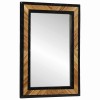 Oglinda Decorativa Lemn Masiv Acacia 70x70 cm vidaXL Neagra Design Modern Oglinda de Perete Living Hol Dormitor