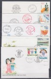 VIETNAM 1999/2000/2001 LOT FDC, Stampilat