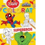Marvel. Prima mea carte de colorat. Supereroii - Marvel
