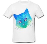 Cumpara ieftin Tricou &quot; Portret albastru pisica &quot;