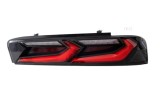 Set lampi spate, stopuri Chevrolet Camaro, 06.2018, vers. SUA, montare spate, stanga+dreapta, indicator dinamic; cu lampa mers inapoi; LED; rosu,