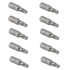Set de biti torx JeTech T25, 25 mm, 10 buc