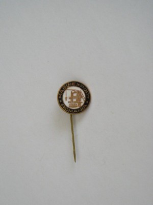 QW9 I 50 - Insigna - tematica industrie - Masinexport Romania foto