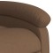 Fotoliu rabatabil, maro, material textil - 7