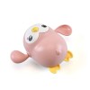 Jucărie de baie pentru copii eMazing, forma pinguin, culoare roz