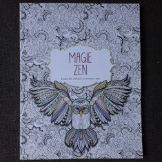 MAGIE ZEN, CARTE DE COLORAT CU MOTIVE ZEN