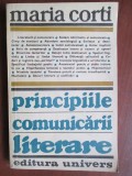 Principiile comunicarii literare-Maria Corti