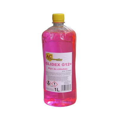 Antigel diluat Glidex G12+ roz 1 litru Kft Auto foto