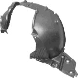 Carenaj aripa fata Nissan Note, 04.2006-09.2013, parte montare stanga, din ABS+PVC, 2711FL1T, Aftermarket
