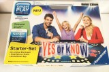 * Joc de societate YES NO / YES or kNOw Ravensburger smart play starter set