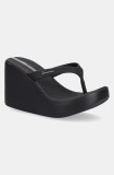 Ipanema papuci HIGH FASHION culoarea negru, toc pana, 83626-BD950