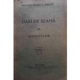 Dari de seama ale sedintelor, vol. X (Editia: 1927)
