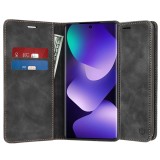 Husa piele Xiaomi Redmi Note 15 5G Asteroid GSM Confy Cover, negru