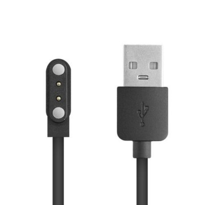 Cablu de incarcare USB pentru Haylou RT LS05S, Kwmobile, Negru, Plastic, 56863.01 foto