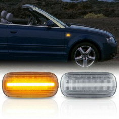 Lampi semnalizare laterala/aripi LED pentru Audi A4 B6, B7, A6 C6, A3 8P+sportback