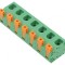 Regletă Conexiuni PCB Unghi 90&deg; 15mm 7 Piste 51A